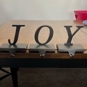 JOY Stocking Hangers